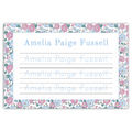 Ditsy Name Placemat