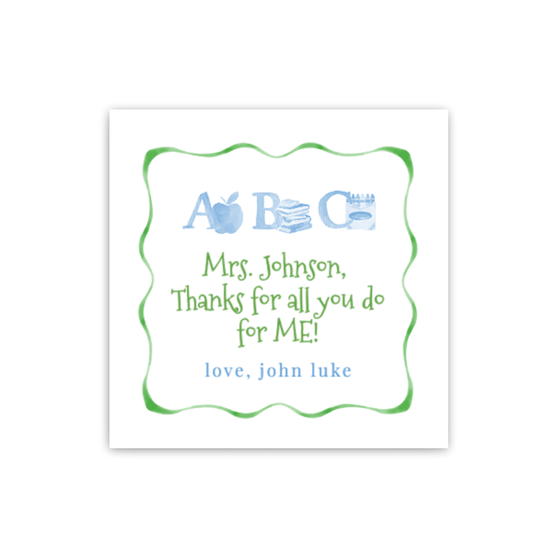 ABC Gift Tags / Stickers
