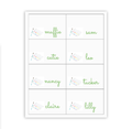 Art Buffet Labels / Placecards