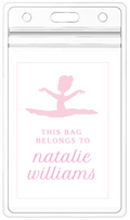 Gymnastics Bag Tag