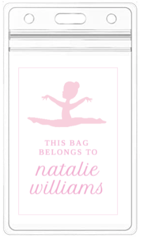 Gymnastics Bag Tag