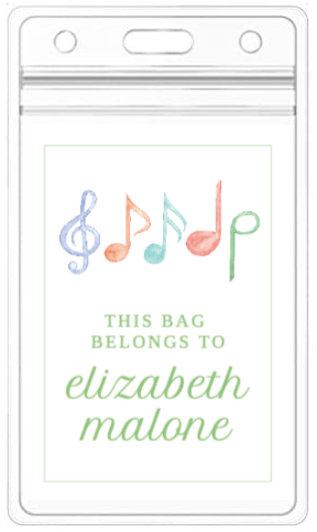 Music Bag Tag