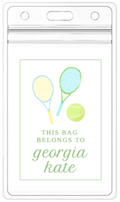 Tennis Bag Tag