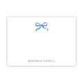 Blue Bow Notecard