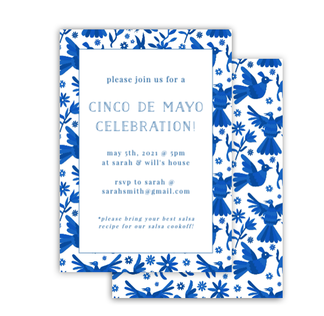Cinco De Mayo Invitation