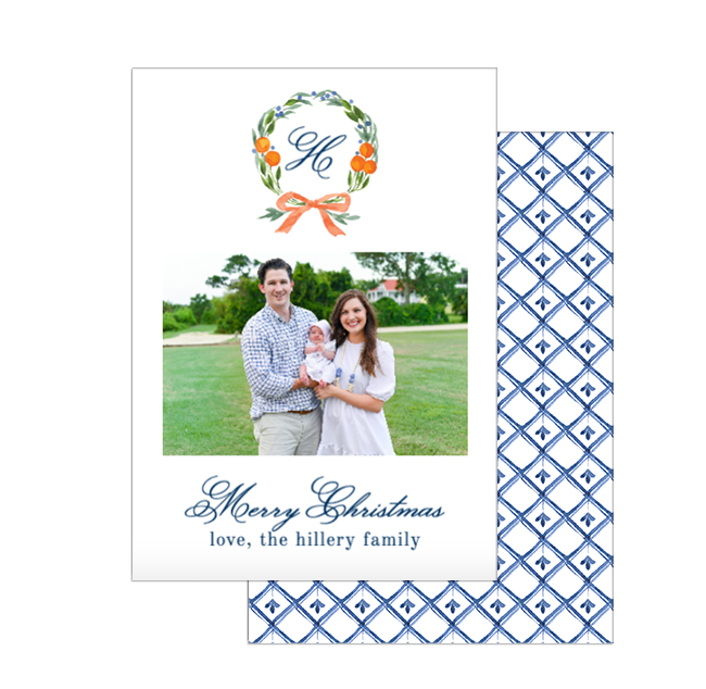 Citrus Christmas Card No. 1