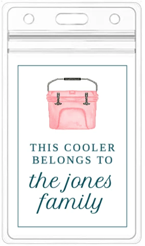 Cooler Bag Tag