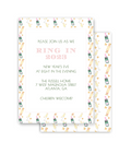 Pink Champs Invitation