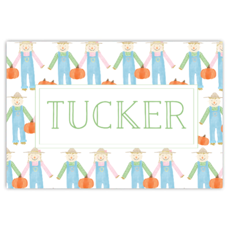 Scarecrow Fall Placemat