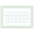 Gingham Number Placemat