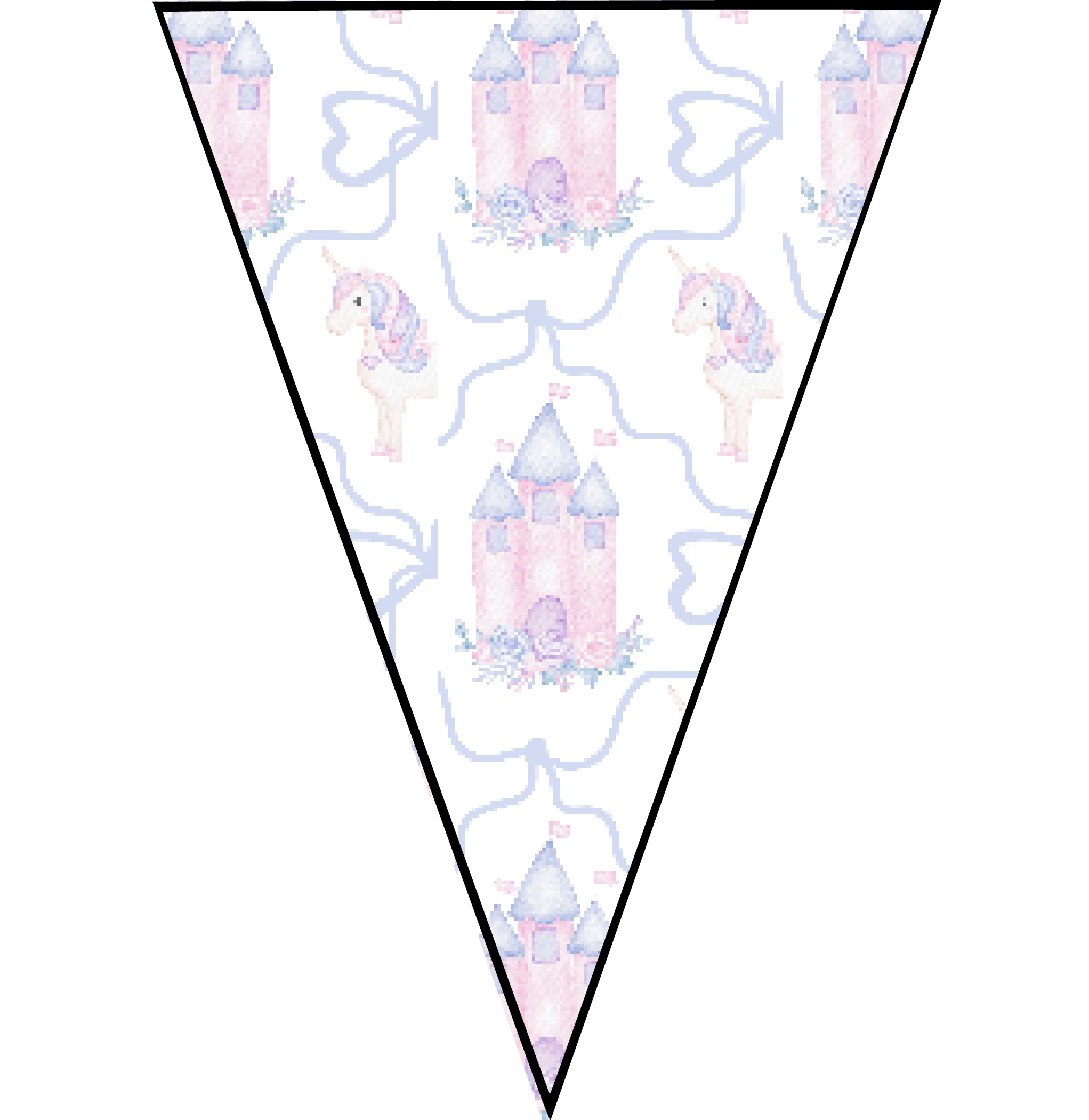 Unicorn Party Pennant Banner