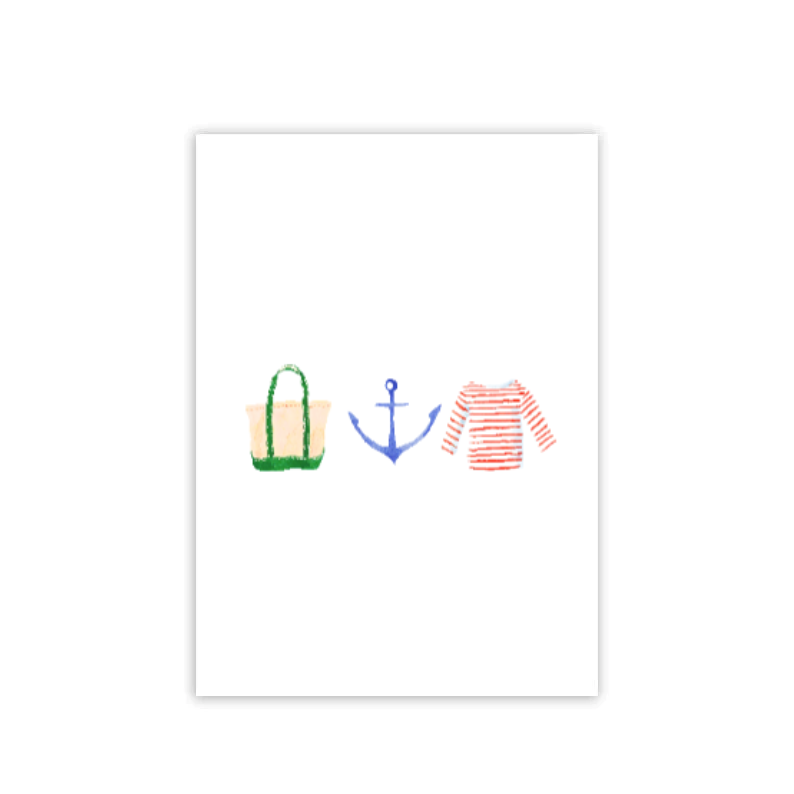 East Coast Folded Card
