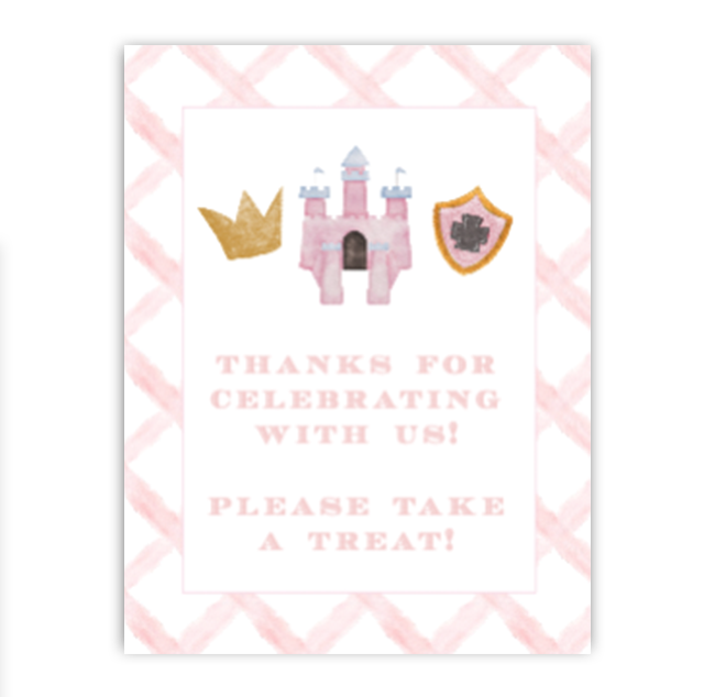 Fairytale Party Sign