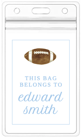 Football Bag Tag