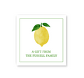 Lemon Gift Tag