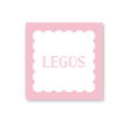 Pink Playroom Labels / Stickers