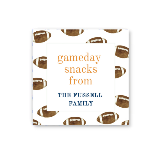 Football Gift Tag