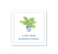 Chinoiserie Plant Gift Tag