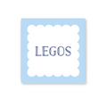 Blue Playroom Labels / Stickers