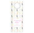 Pink Champs Wine Tag
