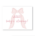 Pink Hospital Door Sign
