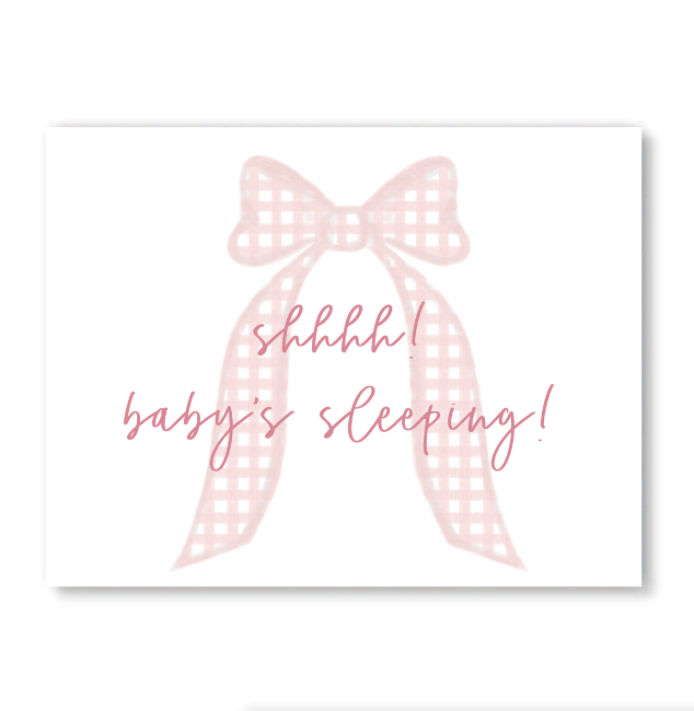 Pink Hospital Door Sign