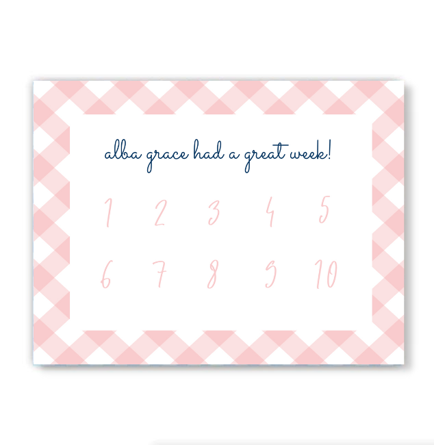 Pink Toddler Reward System