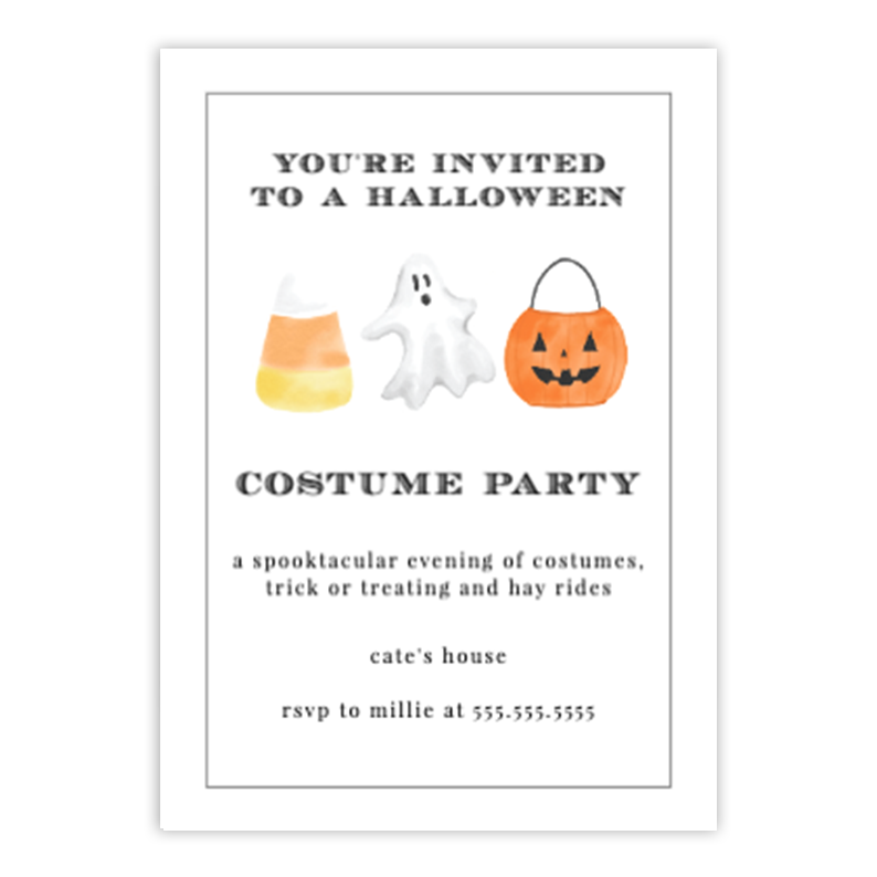 Halloween Party Invitation