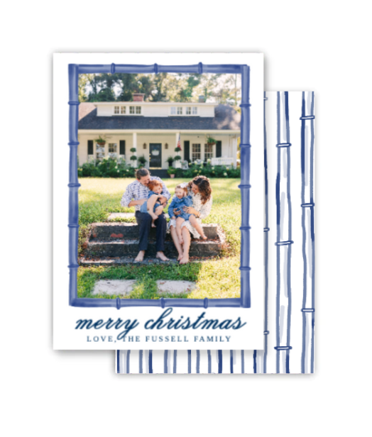 Bamboo Christmas Card