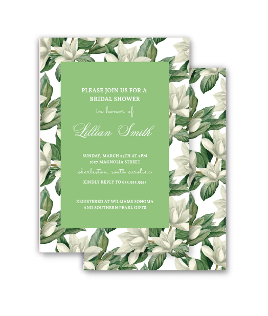 Magnolia Invitation