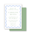 Blue Wave Invitation