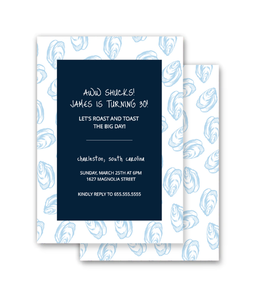 Oyster Invitation
