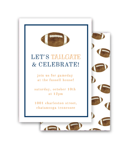Football Invitation
