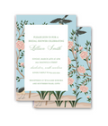 Blue Chinoiserie Invitation