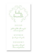 Green Stork Long Menu