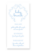 Blue Stork Long Menu