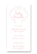 Pink Stork Long Menu