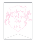 Pink Crest Hospital Sign