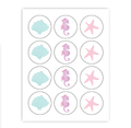 Mermaid Cupcake Toppers