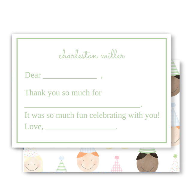 Birthday Easy Peasy Thank You Notes