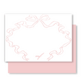 Pink Stork Notecard