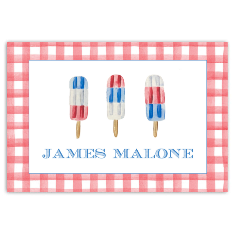 Patriotic Pops Placemat