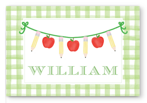 Apple Banner Placemat