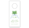 Palm Chinoiserie Wine Tag