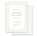 Pastel Plaid Invitation