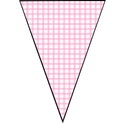Pink Princess Pennant Banner