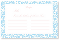 Coral Recipe Card