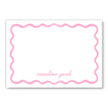 Pink Wave Notecard