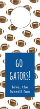 Load image into Gallery viewer, Football Wine Tag
