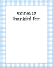 Load image into Gallery viewer, Blue Thanksgiving Kid&#39;s Table Activities
